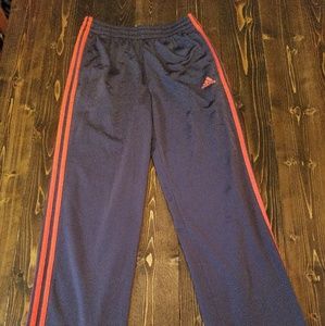 Adidas boys XL workout pants, gray